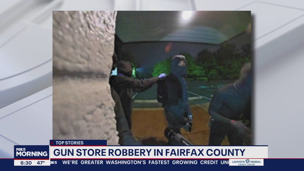 Fairfax County gun store robbery